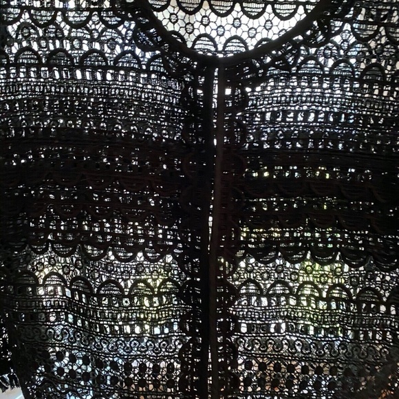 Isabel Marant black crochet jacket/cardigan size 3 - Picture 5 of 5